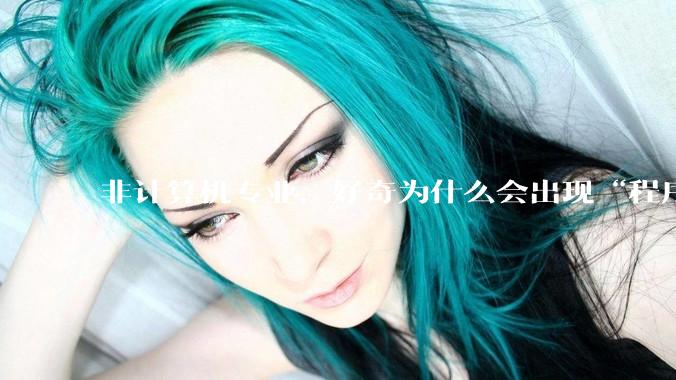 非计算机专业，好奇为什么会出现“程序依赖bug运行”的情况？